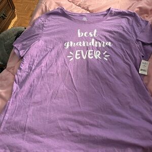 Purple Positive Tees Graphic T-Shirt